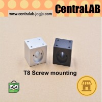 Trapezoidal T8 leadscrew nut housing mounting