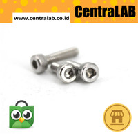Baut Socket M6 Cap Head Panjang 10mm 16mm 20mm 25mm 30mm 35mm 40mm 45mm