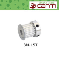 Timing Pulley 15T HTD3M Bore 6.35mm 8mm belt 15mm 3D Printing CNC Laser Cutting