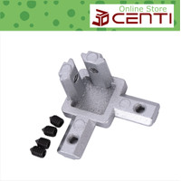 Inside Corner Bracket 1515 sambungan siku alumunium profil 3 way hidden