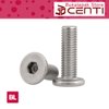 Baut Thin M2.5 Flat Head Panjang 3mm 4mm 5mm 6mm 8mm 10mm 14mm 16mm 20mm