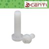 Baut Nylon Bulat M5 Cross Head Nilon Panjang 6mm 8mm 10mm 15mm 20mm 25mm 30mm 40mm 45mm